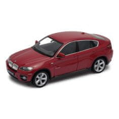 Welly BMW X6 1:24 červená