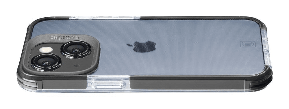 Levně CellularLine Ultra ochranné pouzdro Tetra Force Shock-Twist pro Apple iPhone 15 Plus, 2 stupně ochrany, transparentní (TETRACIPH15MAXT)