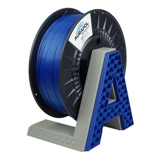 AURAPOL PLA 3D Filament Modrá metalíza 1 kg 1,75 mm