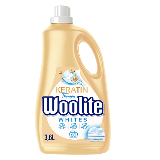 Woolite Keratin Therapy na bílé a světlé prádlo 3.6 l / 60 pracích dávek