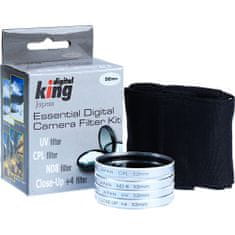 Digital King Sada filtrů Digital King UV CPL ND8 Macro 52mm