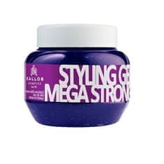 Kallos styling gel mega strong stylingový gel na vlasy 275 ml