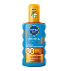 Nivea sun protect & bronze olej ve spreji pro aktivaci přirozeného opálení spf 30 200 ml
