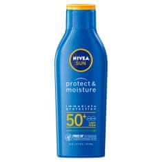 Nivea sun protect & moisture hydratační mléko na opalování spf 50+ 200 ml