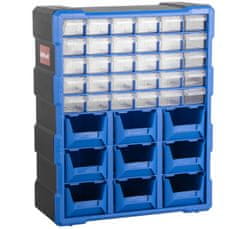AHProfi Plastový organizér / box na šroubky, 39 rozdělovníků - MW1501
