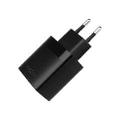 FIXED Set síťové nabíječky s 2xUSB výstupem a USB/USB-C kabelu, 1 metr, 17W Smart Rapid Charge FIXC17N-2UC-BK, černá