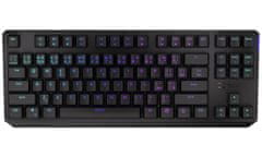 Endorfy herní klávesnice Thock TKL Wireless Black / RGB / black sw. / bezdrátová / mechanická / CZ/SK layout / černá