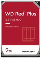 WD RED PLUS 2TB / 20EFPX / SATA 6Gb/s / Interní 3,5"/ 64MB