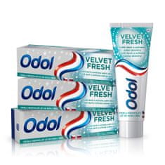 Odol Velvet Fresh zubní pasta 3x75 ml