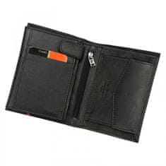 Pierre Cardin Pánská kožená peněženka na výšku Pierre Cardin Daniell, černá