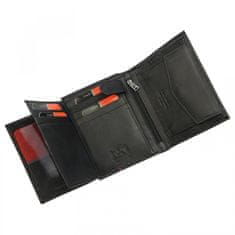 Pierre Cardin Pánská kožená peněženka na výšku Pierre Cardin Daniell, černá