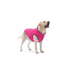 Doggy UNI bunda - ultralehká, oboustranná, FLEXIBILNÍ bunda pro psa, 4 velikosti a 3 barevná provedení, růžová barva, XS