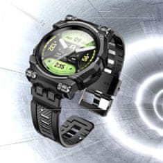 SUPCASE Kryt S Řemínkem + 2 Ochranné Tvrzené Sklá Iblsn Armorbox 2-Set Samsung Galaxy Watch 6 Classic (47 Mm) Black