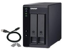 Qnap TR-002 rozšiřovací jednotka pro PC či NAS (2x SATA / 1x USB 3.1 typu C - Gen 2)