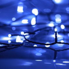 Vidaxl Světelný LED řetěz se 150 LED diodami modrý 15 m PVC