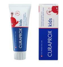 Curaprox CURAPROX Kids, dětská zubní pasta od 2 let, jahoda, 60 ml