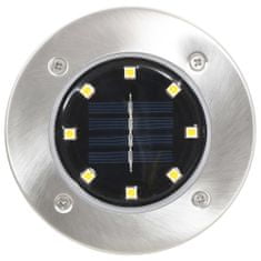 Vidaxl Solární světlo k zapíchnutí do země 8 ks LED teplé bílé