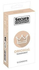 Secura Kondome Secura Original 53 mm (12 ks), klasické kondomy