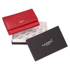 Lagen Dámská kožená peněženka BLC/5304/222 RED