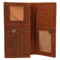 Lagen Dámská kožená peněženka 66-102 TAN