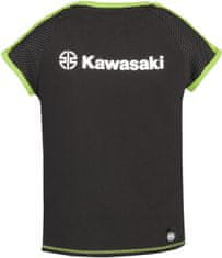 Kawasaki triko RIVER MARK dámské černo-bílo-zelené S