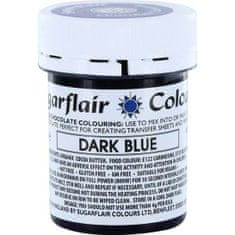 Barva do čokolády na bázi kakaového másla Dark Blue (35 g)