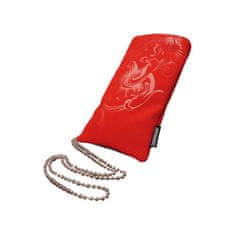 Coverized DECO velká brašna na MP3 / MP4 / PDA / mobilní telefon, červená