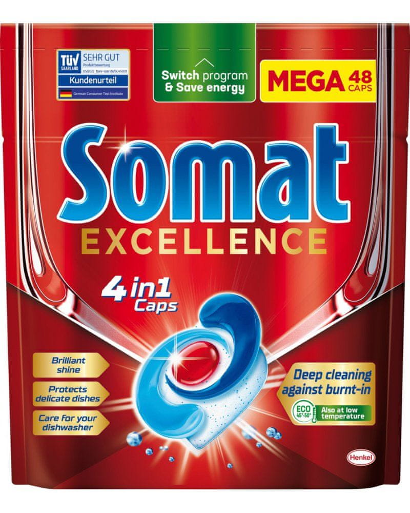 Levně Somat Excellence tablety do myčky 48 ks