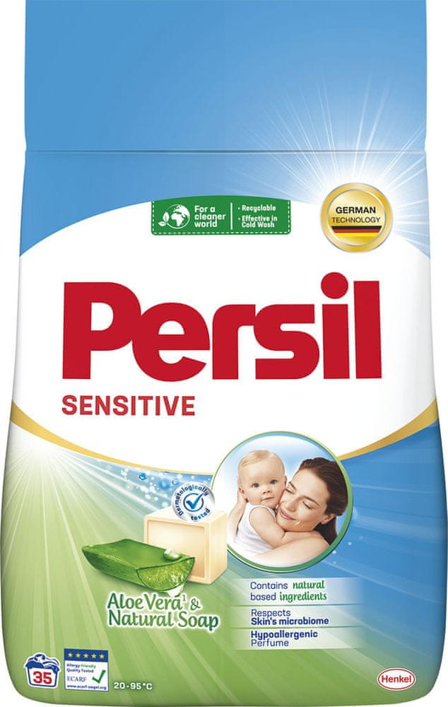 Levně Persil prací prášek Sensitive pro citlivou pokožku 35 praní