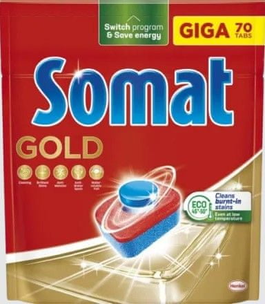 Levně Somat Gold tablety do myčky 70 ks