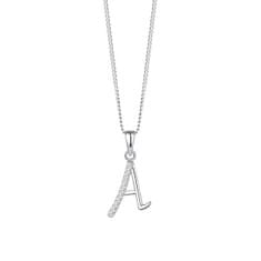 Preciosa Stříbrný náhrdelník písmeno "A" 5380 00A (řetízek, přívěsek)