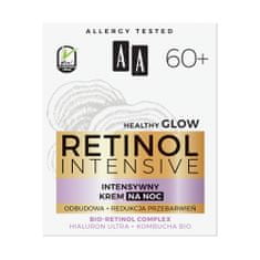 AA retinol intensive 60+ intenzivní noční obnovující a redukující zabarvení 50ml