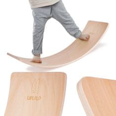 Aga Dřevěná balanční deska pro děti