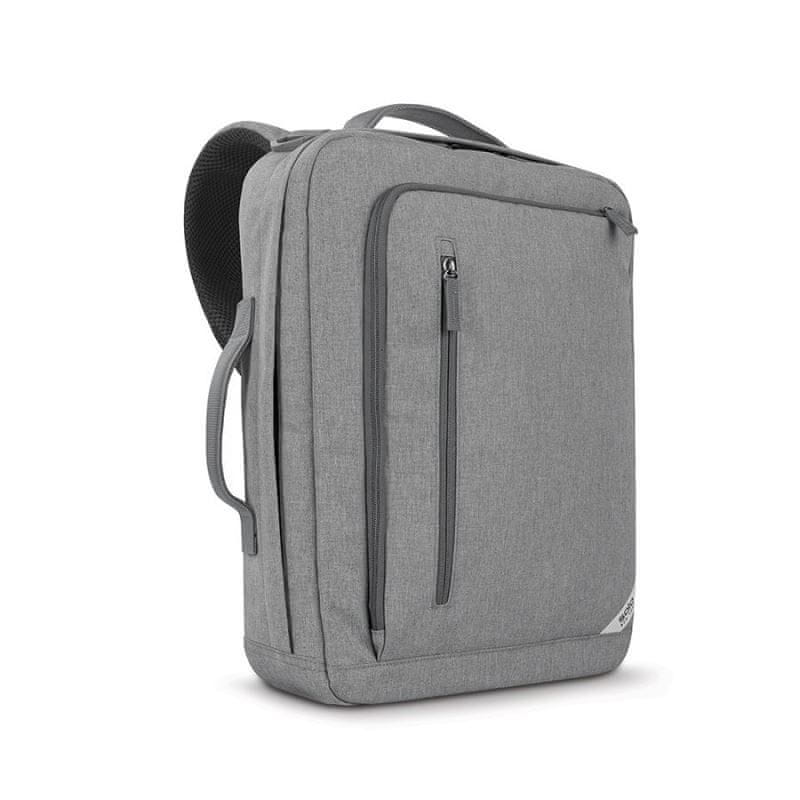 Levně SOLO NEW YORK Re:utilize Hybrid Backpack, brašna/batoh pro NB, šedá