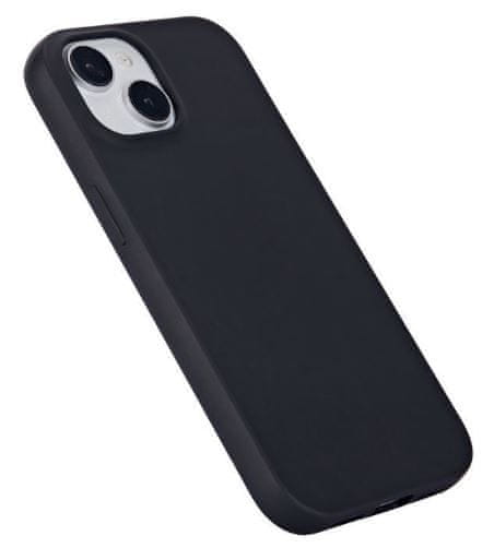 Levně eSTUFF kryt Soft case, pro iPhone 15, 100 % recyklovaný TPU, černý ES67101025