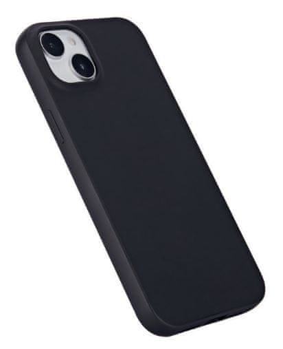 Levně eSTUFF kryt Soft case, pro iPhone 15 Plus, 100 % recyklovaný TPU, černý ES67101026