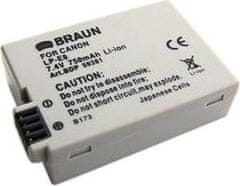 BRAUN Braun akumulátor CANON LP-E8, 950mAh