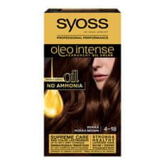 Syoss oleo intense permanentní barva na vlasy s oleji 4-18 mocha