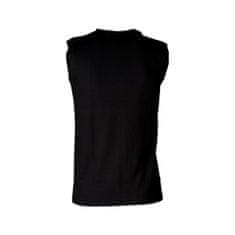 Jumping® Fitness Pánské černé triko bez rukávů Velikost: XL