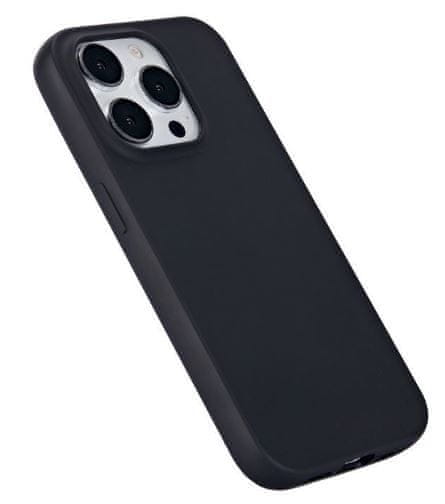 Levně eSTUFF kryt Soft case, pro iPhone 15 Pro, 100 % recyklovaný TPU, černý ES67101027
