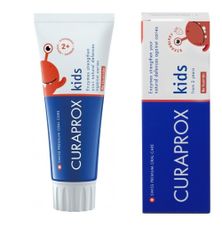 Curaprox CURAPROX Kids, dětská zubní pasta od prvního zoubku, jahoda, 60 ml