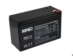 MHpower Baterie MS9-12 VRLA AGM 12V/9Ah, náhrada za RBC17