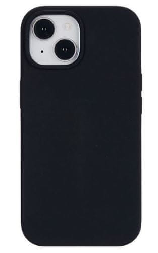 Levně eSTUFF kryt Silicone case, pro iPhone 15 Plus, 100 % recyklovaný TPU, černý ES67120026