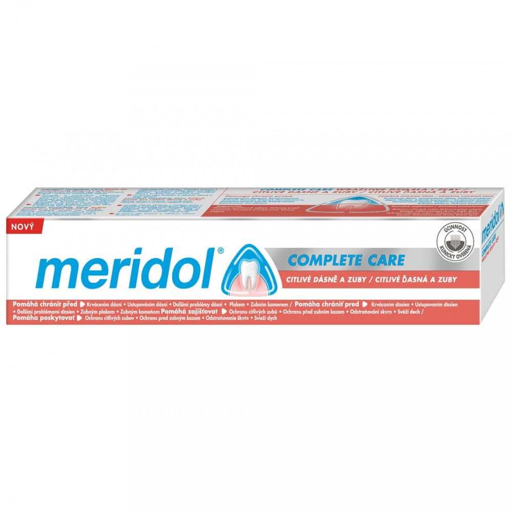 Meridol Zubní pasta Complete Care citlivé dásně a zuby 75 ml