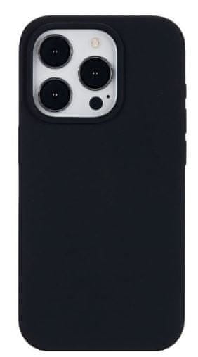 Levně eSTUFF kryt Silicone case, pro iPhone 15 Pro Max, 100 % recyklovaný TPU, černý ES67120028