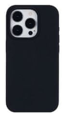 eSTUFF kryt Silicone case, pro iPhone 15 Pro, 100 % recyklovaný TPU, černý ES67120027