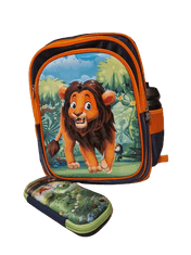 Bábätkám Školní taška s 3D motivem lva