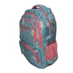 Bábätkám Školní batoh pro dívky modrý