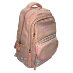 Bábätkám Školní batoh HAPPY růžový