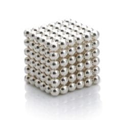 AUR Neocube - stříbrné magnetické kuličky v dárkové krabičce